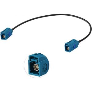 Câble Fakra Z Adaptateur Autoradio TV Dab GPS Fakra Z Jack (Jack) à Fakra Jack Pigtail Fakra Câble RG174 12inch 1ft 30cm pour Antenne Voiture GPS Autoradio Seat Skoda Golf - Neuf