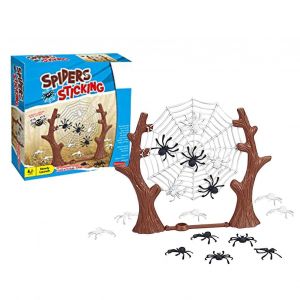 Spider Launch Board Bouncy Web Match, jeu d'adresse multijoueur Tension Flick - Neuf