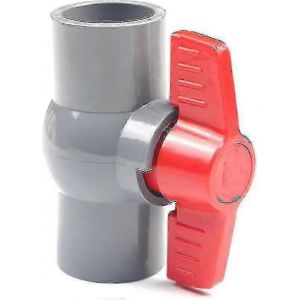 Vanne à bille en PVC,vanne à bille en plastique (40mm) - Neuf