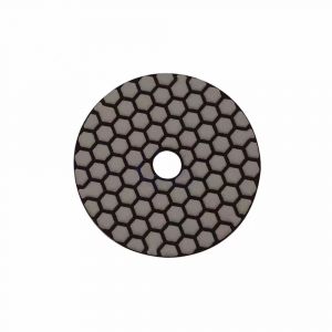 7Pcs Diamant Disque 4""/100Mm Sec Diamant Tampons de Polissage Pour Marbre, Granit, Pierre, Béton - Neuf