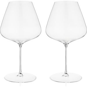 Mevronisshop-Definition Lot De 2 Verres À Vin Bordeaux En Cristal Sans Plomb Fabriqués En Europe Passe Au Lave-Vaisselle 963,9 G - Neuf