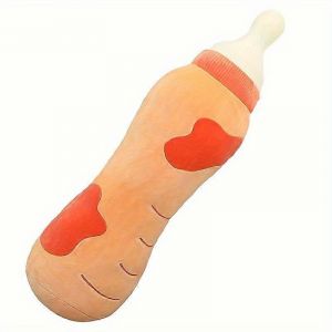 Biberon pour enfants, tétine, oreiller créatif, petite peluche, grande poupée de chiffon, poupée fille-couleur orange - Neuf