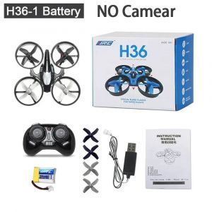 JJRC-Drone télécommandé H36/H36F 1:20,3 modes,2.4G,quadrirotor,bateau,hélicoptère,UAV,RC,lumière,jouets pour enfants,cadeau pour enfants-H36-Grey- - Neuf
