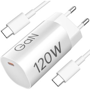 120W Chargeur Rapide Usb C Pour Redmi Note 14 13 12 Pro+ 14T Pro,Usb C Chargeur Secteur Chargeur Turbo Avec 6A C&acirc;ble Type C 1M Pour Xiaomi 15 Ultra 15Pro 13T Poco F7 Ultra X7Pro F6 Pad 7 Redmi Pad Se - Neuf