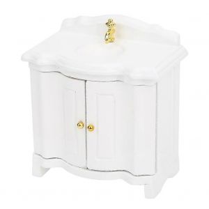 1 :12 Maison de poup&eacute;e Lavabo Mini Micro Type D&eacute;coration Meuble Accessoire pour maison de poup&eacute;e - Neuf