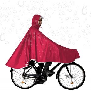 Imperméable A L'eau Cyclisme Capes Poncho De Pluie Vélo Imperméable L'eau Cyclisme Capes Imperméable Cyclisme Capes Avec Chapeau Poncho Pluie Imperméable Cyclisme Capes,Pour Bicyclettes.[F893] - Neuf
