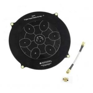 150mm Triple Feed Patch 5.8ghz 14dbi Pagode R&eacute;seau Fpv Antenne &Eacute;metteur D'image Antenne Panneau Plat Antenne Pour Fpv Drone Noir-G&eacute;n&eacute;rique - Neuf