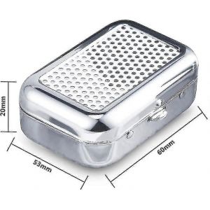 Cendrier de poche résistant aux odeurs,cendrier portable,cendrier de voiture,mini cendrier en acier inoxydable A - Neuf