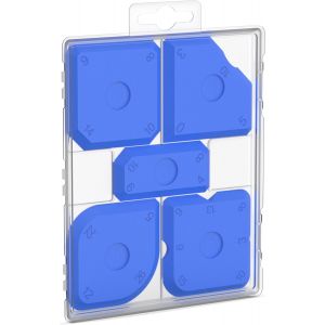 RAVN HAMAN Set de 5 Lissoirs &agrave; joints Bleu - Ensemble d'outils de Calfeutrage avec 23 formes diff&eacute;rentes - Lisseur de joints en silicone et en acrylique... - Neuf