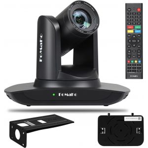 Caméra Ptz Hdmi 20X Zoom Optique Suivi-Ai 1080P 60Fps, Avec Hdmi/Usb3.0/Lan(Poe), Pour Service Religieux, Éducation, Vidéoconférence, Diffusion En Direct, Fmk12Uh Pro Noir - Neuf