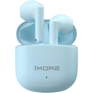 AYU-Q10 Écouteurs sans Fil, Bluetooth 5.3 Semi-Intra-Auriculaires légers, Ajustement Confortable, écouteurs stéréo Basses Profondes avec Deux micros, appairage en Une étape, IPX4, 26H (Bleu) - Neuf