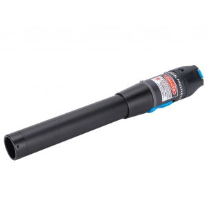 Stylo testeur electrique pour fibre optique 1 mW 5 km, detecteur visuel de defauts a lumiere rouge avec noyau en ceramique pour telecommunications CaTV - Neuf