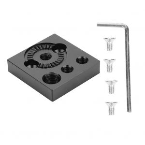Adaptateur de montage d'extension pour cardan DJI Ronin S avec trous de vis 1/4 et 3/8 - Neuf