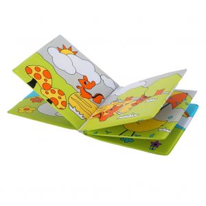 Livre D'activites En Tissu Doux Pour Bebe, Jouets D'education Precoce Pour Bebe, Livre De Bain Pour Nourrisson - Neuf