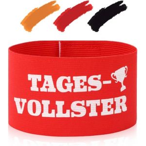 Brassard De Capitaine Avec Fermeture Velcro 35 X 7 Cm Pour Anniversaire,Fête De Club,Carnaval,Enterrement De Vie De Garçon.[B2487] - Neuf