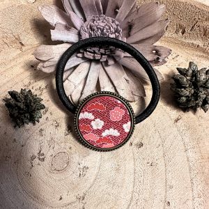 &Eacute;lastique Pour Cheveux Personnalis&eacute; - Japon - Fait Main - Neuf