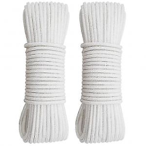 Corde en polypropyl&egrave;ne,2 pi&egrave;ces 10 m d'&eacute;paisseur 4 mm Corde polyvalente tress&eacute;e artisanale Corde torsad&eacute;e - Neuf