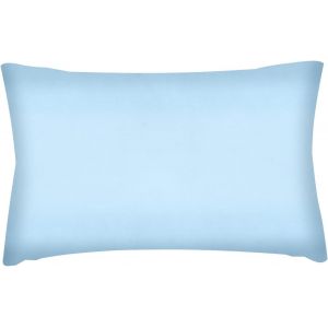 Mini Coussin De Sieste Pour Enfants Avec Taie D'Oreiller En Coton - Mini Coussin De Voyage Doux Pour Enfants - Id&eacute;al Pour La Sieste Du D&eacute;jeuner - Bleu - 28 X 17 Cm - Neuf