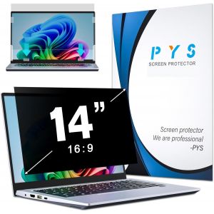 FIFT-Filtre Écran Confidentialité 14 Pouces 16:9-Protecteur D'Écran Anti Espion,Film Anti-Lumière Bleu,Compatible Avec Hp/Dell/Acer/Lenovo/Thinkpad/Samsung/Asus - Neuf
