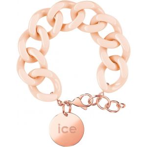 Kalanka-Ice - Jewellery - Chain Bracelet Bracelet Mailles Xl Pour Femme Fermé D'une Médaille Dorée - Neuf
