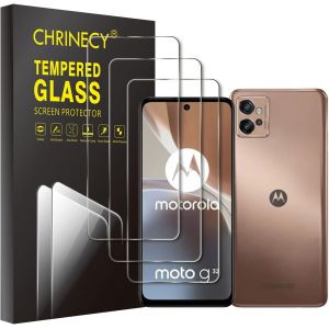 [3 Pi&egrave;ces] Verre Tremp&eacute; Compatible Avec Motorola Moto G32, Film Protection &Eacute;cran, Film En Verre Tremp&eacute;, Vitre [9h Duret&eacute;] [Sans Bulles] [Hd] - Neuf