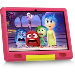 Tablette Enfants 10 Pouces Android 12, 2 GB RAM 32GB ROM, IPS 1280 x 800, Applications Pr&eacute;install&eacute;, Bluetooth, WiFi, Tablette Educative avec Kid-Proof Etui - Neuf