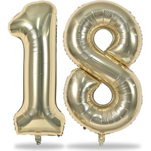 Grands Ballons Vert Sauge En Forme De Chiffre 30 ¿ 101,6 Cm ¿ Feuille D'Aluminium Olive 3 & 0 ¿ Auto-Gonflant ¿ Ballons Décoratifs De Fête Pour Femme ¿ 101,6 Cm - Neuf