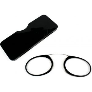 Reading Glasses For Men And Women, Mini Portable Nose Clip Reading Glasses Lightweight (Black, +2.5) - Neuf