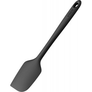 Kal-Grande Spatule Silicone De 35.6cm: 250¿ Résistant À La Chaleur Maryse Grattoir Flexible Et Antiadhésif, Ustensile De Cuisine Pour La Cuisson Pour Mélanger Remuant Raclant (Noir) - Neuf