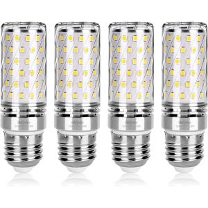 Kaleidoscope-Ampoules Led E27 15w, Blanc Neutre 4000k 1700lm, &Eacute;quivalent Ampoules Halog&egrave;ne 120w, Ampoules De Ma&iuml;s Led E27, Non Dimmable, Lot De 4[Q816] - Neuf