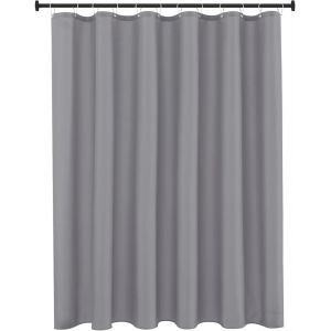 KALANKA-Petit Rideau de Douche Anti Moisissure, 1 Pi&egrave;ce, Lavable en Machine, Tissu Imperm&eacute;able, 120x180cm pour Petite Salle de Bain - Neuf