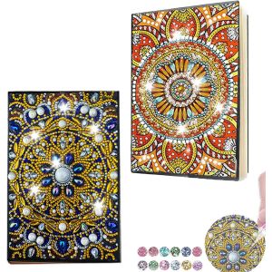 Ayuhr-Diamond-Painting Diamant Cadeau Fille 5 6 7 8 9 10 11 12 Ans Carnet De Notes Cahier Bloc Note Journal Notebook Activité Manuelle Enfant A5 Bricolage Activite Mandala Anniversaire Loisir - Neuf