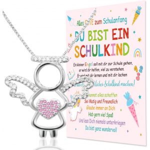 Kales-Cadeau D'inscription Scolaire Fille,Collier Fille,Porte-Bonheur Rentrée Scolaire,Cadeaux D'inscription Scolaire - Neuf
