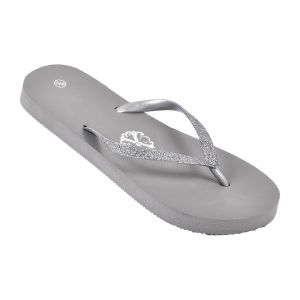 Tong Femme Cxl By Lacroix Glitter Mbs01801 Gris - Neuf