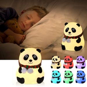 Veilleuse Enfant Panda Décoration Chambre Adolescent Garçon - Neuf