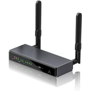 CHECARZHN--NO1-Récepteur Hdmi Sans Fil 5,8G/1080P Wireless Hdmi 656Ft/200M Supporte 1X8 Extender Multi-Écrans Avec Kvm, Contrôle Ir, Sortie En Boucle Streaming Vidéo/Audio De Laptop/Pc Vers Tv - Neuf