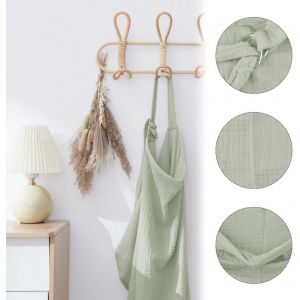 Couverture D'allaitement Pour Bébé (Kaki), Couverture D'allaitement Douce Et Respirante, Écharpe D'allaitement Réglable Pour Bébé - Neuf