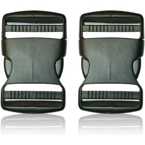 MEVRONISSHOP-Boucle en Plastique 20mm/ 25mm/ 30mm/ 40mm/ 50mm, Boucles pour Sac &agrave; dos, Boucle de Remplacement, Solide et Durable, Fabriqu&eacute; en Europe - Neuf