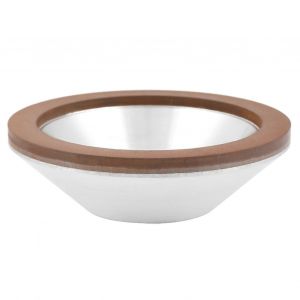 Meule boisseau diamantée 100mm grain 180 pour disque de meulage en carbure de tungstène - Neuf