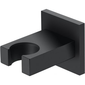 Support Pommeau de Douche Noir Support Douchette Laiton Accroche Pommeau de Douche Murale Porte Pommeau de Douche Install&eacute; en Per&ccedil;ant des Trous Support Pommeau Douche - Neuf