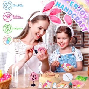 Cheng-Cadeaux Licorne Pour Filles - Veilleuse Licorne Diy - Kit De Bricolage Pour Enfants - Cadeau Fille De 4 &Agrave; 10 Ans - Jouet Licorne - Neuf