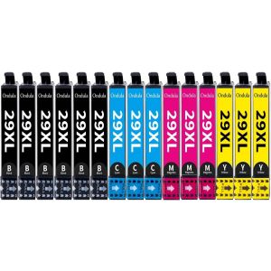 29XL Cartouches d'encre Compatible avec Epson 29XL 29 XL Multipack pour Expression Home XP-235 XP-245 XP-247 XP-255 XP-257 XP-332 XP-335 XP-345 XP-432 XP-435 XP-442 XP-445 XP-455 (Pack de 15) - Neuf