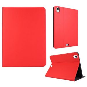 Housse En Cuir Pour Ipad Air 11 (2024/2025) - Étui À Voltage Étirable - Rouge - Neuf