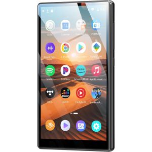 Lecteur Mp3 Avec Bluetooth Et Wifi, 96Go Mp3 Lecteur Avec Spotify Kids, Lecteur Mp4 Num&eacute;rique 4,7"" 1080P, Lecteur De Musique En Streaming En Ligne Android 13.0 Avec Apps - Neuf