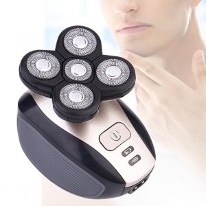 Tondeuse A Barbe Electrique Rechargeable (Prise Us Champagne) - Neuf