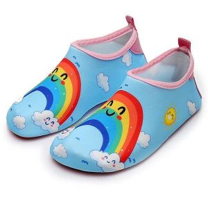 Chaussures Aquatiques À Séchage Rapide Pour Enfants : Antidérapantes, Légères, Respirantes, Flexibles Et Amusantes, Idéales Pour La Plage, La Piscine Et Les Jeux En Plein Air. - Neuf