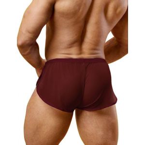 Kalanka-Shorts À Fourche Taille Basse Pour Hommes Shorts De Boxe Décontractés Exotiques - Neuf
