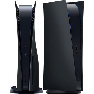 Coque De Rechange Pour Console Ps5, Coque De Rechange Pour Console Ps5, Coque De Protection Anti-Poussi&egrave;re Anti-Rayures Pour Ps5 Disc Edition (Noir)[Z151] - Neuf