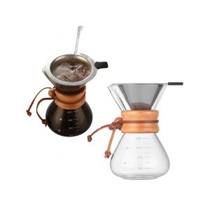 Cafeti&egrave;re Manuelle &Agrave; Filtre De 400 Ml Avec Filtre &Agrave; Caf&eacute;. - Neuf