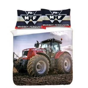 Parure De Lit Tracteur Avec Housse De Couette Et Housse De Couette Pour Garcon , Motif Tracteur, Motif Camion, Motif Chariot À Outils Agricoles - Neuf